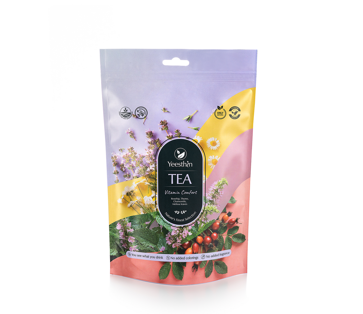 Tea Yeesthin® – Vitamin Comfort – premium herbal tea pyramids 80 g